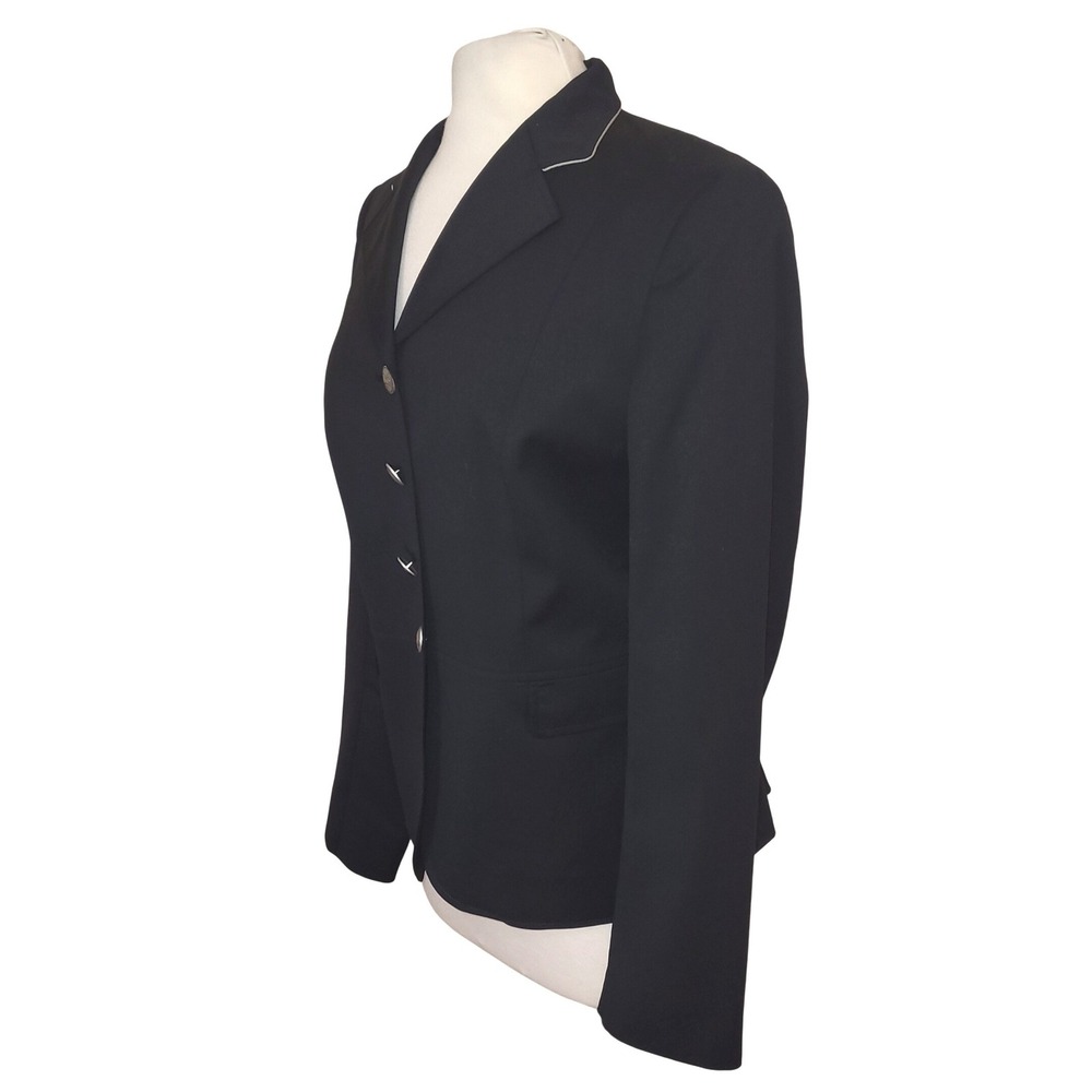 RJ Classics Travers Prestige Black Dressage Short Coat Competition Jacket 6R - Picture 3 of 15
